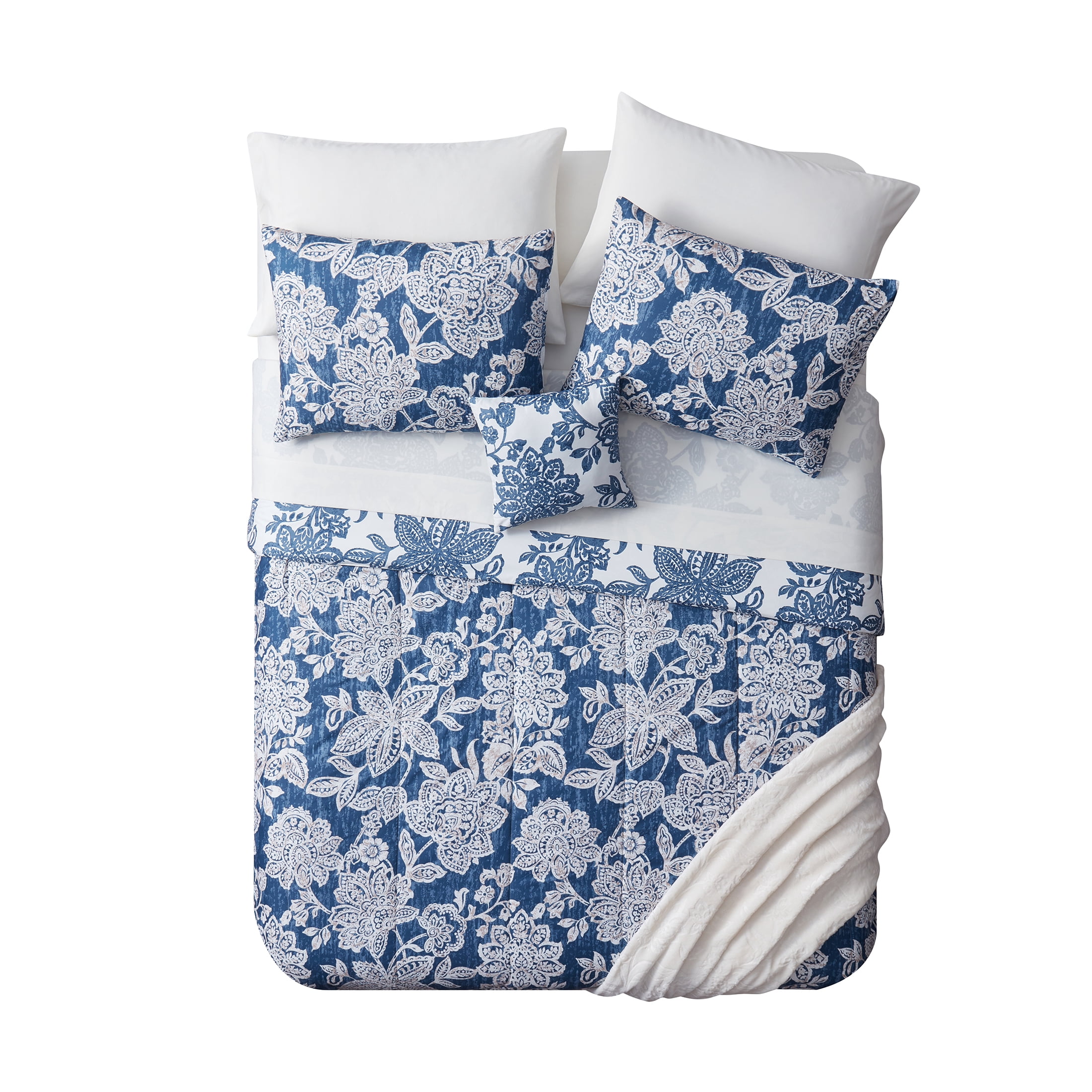 VCNY Home Neibara 9-Piece Floral Bed in a Bag