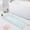 Water Blue and White Stripes, variant on Haosy Light Orange and White Striped Bathroom Rugs Non Slip Absorbent Soft Plush Quick Dry Bath Mat, 39"x20"