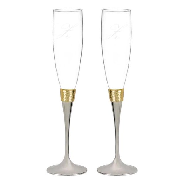 Hortense B. Hewitt 40148 Hammered Gold Flutes - Blank