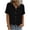 *Black, variant on Women's Lapel Button Down Shirts,Ladies Short Sleeve Blouses,Summer Stretchy Breathable Tops for Women,Blue,S-2XL