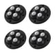 thumbnail image 5 of 4 ruedas giratorias autoadhesivas de 360 ​​grados para muebles, armarios y dormitorios, universales. Negro, 5 of 9