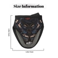 thumbnail image 3 of Disketp Midnight Butterfly Floral Dream Non-Slip Mini Oven Mitt Set, Short Oven Mitts for Baking Grilling Barbecue Microwave, 5.9"x5.9"in, 3 of 7