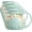 Aqua, variant on Patented Micro-Pop Microwave Popcorn Popper with Temperature Safe Glass, 3-in-1 Lid Measures Kernels and Melts Butter, Made Without BPA, Dishwasher Safe, 1.5-Quart, Aqua