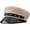 Casual Beige, variant on Fashion Baker Boy Hat Berets with Rivet PU Leather Chain Vintage Newsboy Hats Fisherman Sailor Fiddler Cap for Women