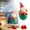 C, variant on Foam Snowman Christmas Statue with Hand-Painted Detail for Holiday Tabletop Shelf and Centerpiece Displays A Color