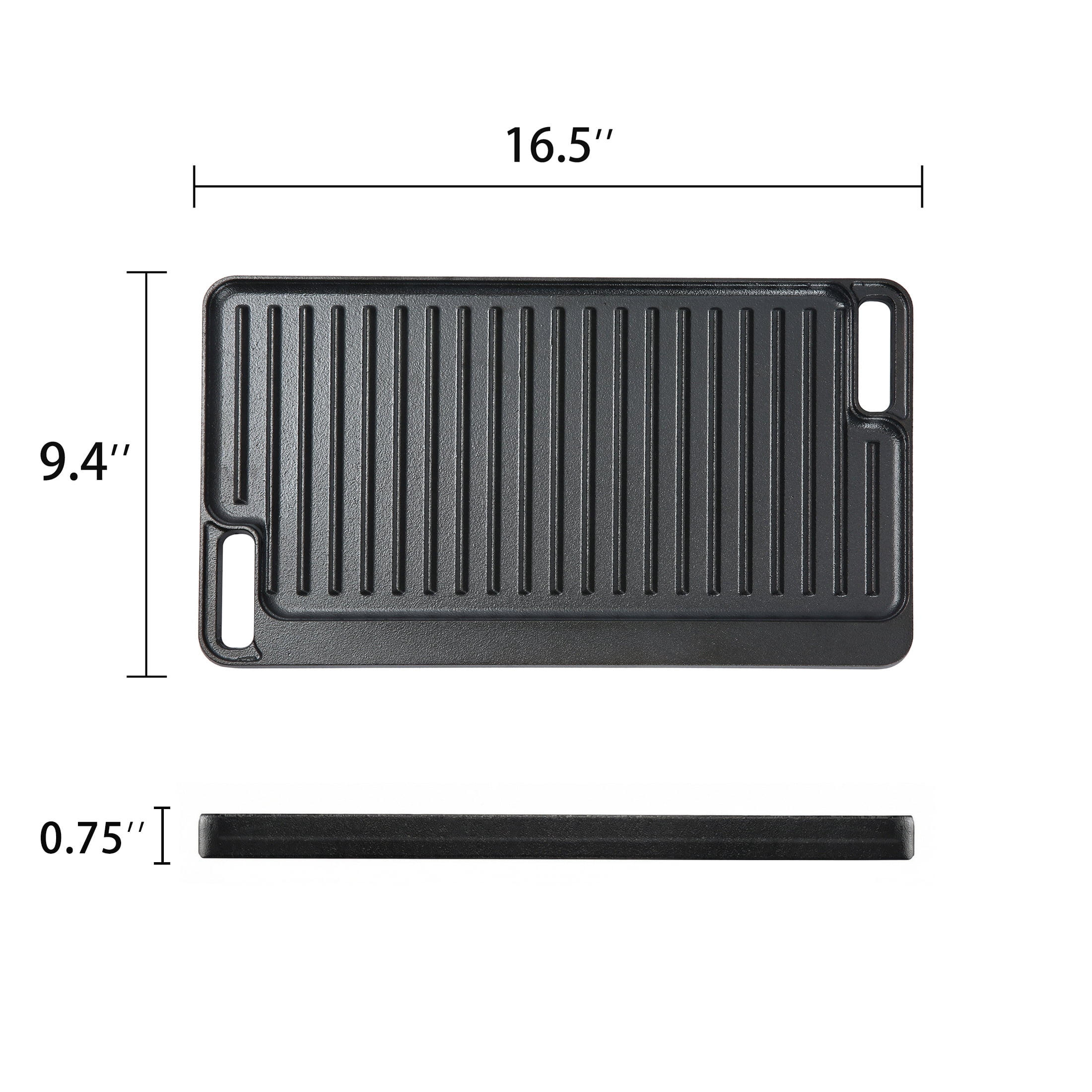 Ozark Trail Seasoned Cast Iron Reversible Grill/Griddle