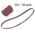thumbnail image 4 of 3/8" x 21"(9mm x 533mm) Sanding Belt 120 Grit Aluminum Oxide 2pcs, 4 of 4