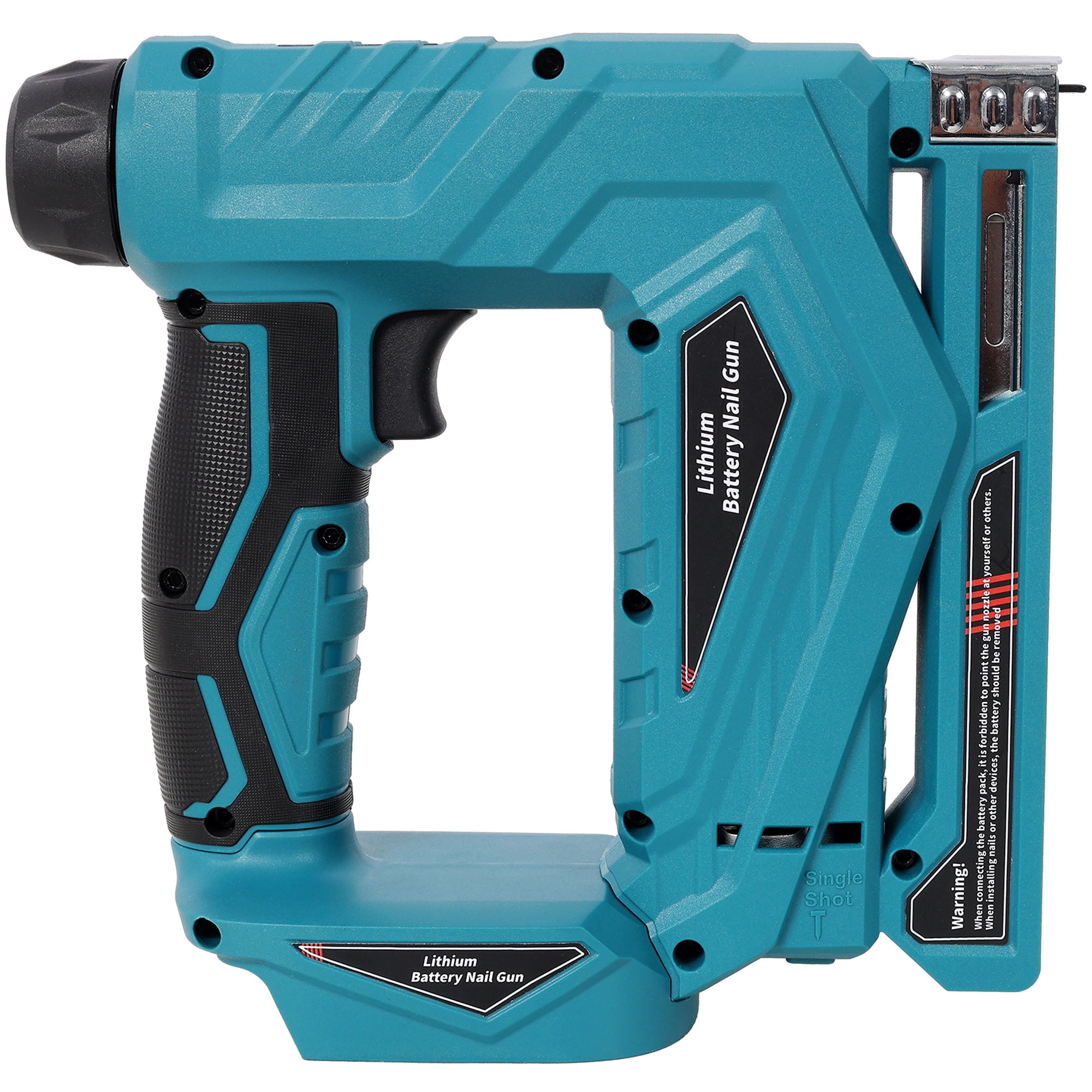 2-in-1 Cordless Brad Nailer & Narrow Crown Stapler, Compatible with 20V MAX Battery, Battery Powered Nail Gun with Safety Lock(battery and charger not included)
