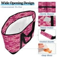 thumbnail image 3 of Large Hand-held Ice Pack Picnic Bag Insulation and Refrigeration Suitable for Shopping Picnics and Camping Beautiful Pink Pattern, 3 of 8