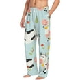 thumbnail image 2 of Xecao Cute Cows Men's Straight Lounge Pajama Pants: The Ultimate in Comfortable Sleepwear, 2 of 9