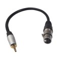 thumbnail image 4 of Headset Audio Cable 3.5mm Male to XLR Female Stereo Audio Cable Plug, 4 of 5