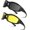 Black+yellow, variant on Riding Glasses  Goggles Padding Goggles  Sunglasses UV Protection  Windproof