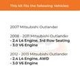thumbnail image 2 of MAX Advanced Brakes - Brake Kit For 2007-2013 Mitsubishi Outlander (2.4/3.0 Engine) | Carbon Ceramic Brake and Rotor Kit Front and Rear | Daily Driving OE Replacement Brake Rotors, 2 of 9