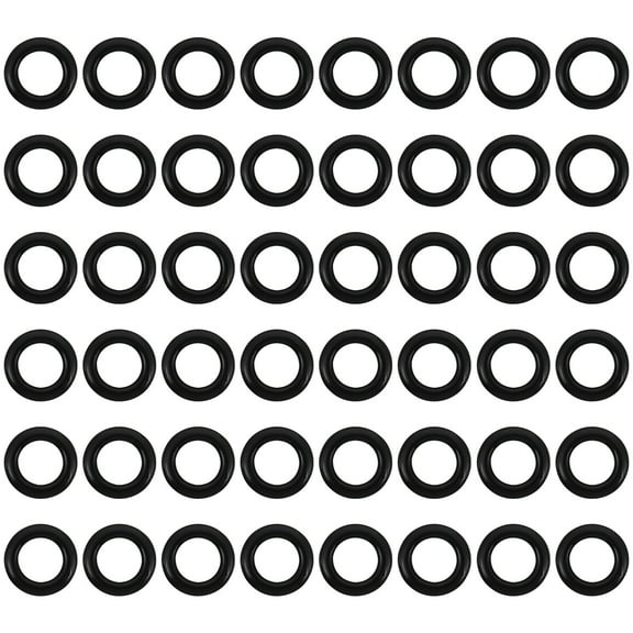 unbranded  200 Pcs Clothes Craft Fasteners Eyelets Grommets Kit Sticker Black