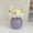 Purple, variant on DELESYS Cute Scandinavian Style Simples Ceramic Vase Living Room Desktop Dining Table Entryway Home Decorative Ornaments, 7x7x7cm