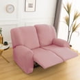 thumbnail image 3 of Rosnek 1/2/3 Seats Recliner Sofa Slipcover Couch Cover Stretch Non-Slip Recliner Chair Cover Elastic Couch Protector with Pocket, 3 of 6
