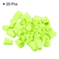thumbnail image 3 of Unique Bargains Light Green Bell End Stopper Cord Rope Lock for Drawstring Bag (20 Pack), 3 of 5