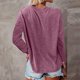 thumbnail image 5 of ICHUANYI Liquidación Blusa casual de verano de manga larga con cuello redondo para mujer ICHUANYI WER2023082201175, 5 of 6