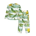 thumbnail image 2 of Bingfone Womens Pajama Sets Lemon Print,Long Sleeve Loungewear Pajamas Set-X-Large, 2 of 9