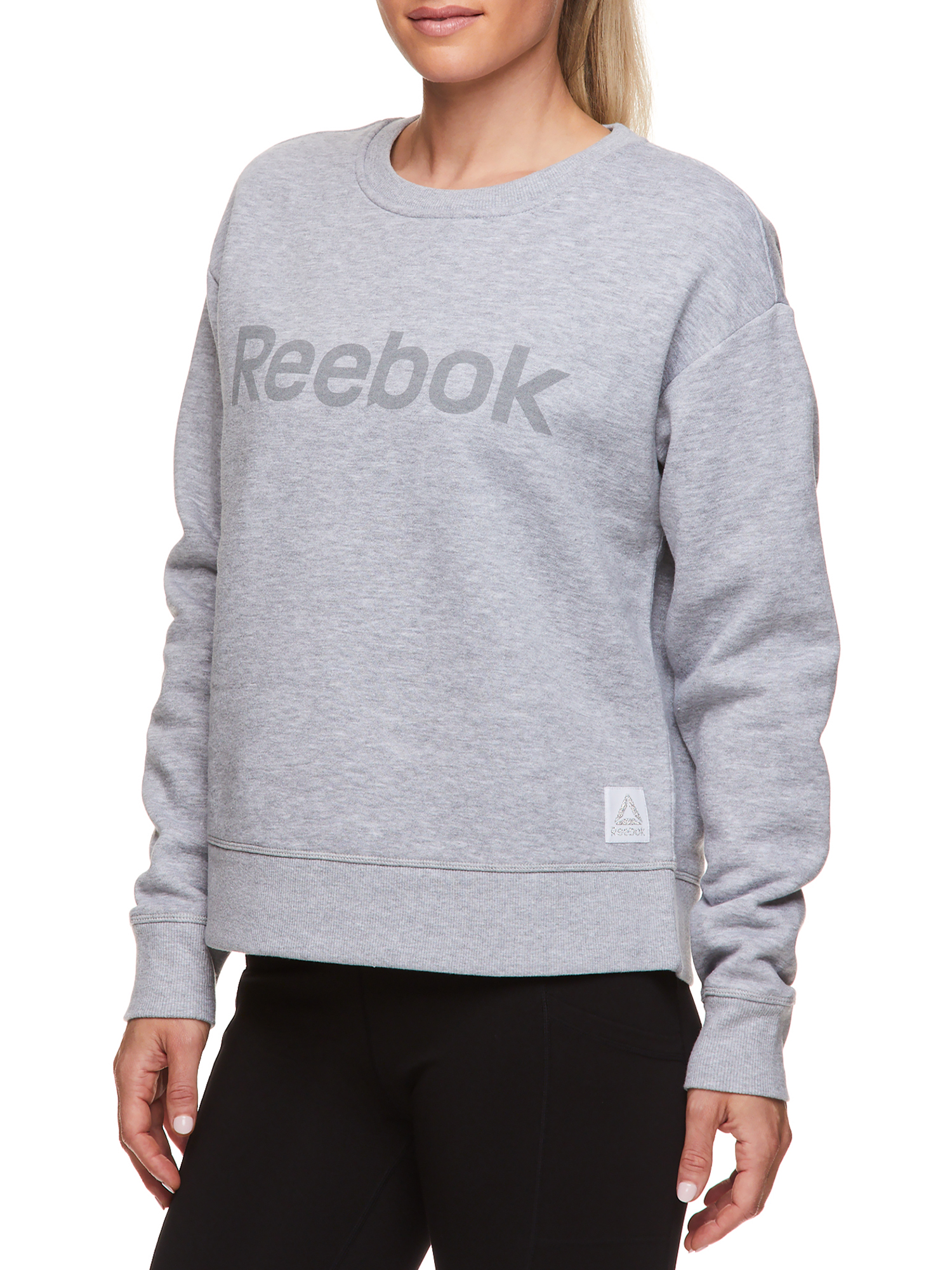 Reebok Womens Cozy Crewneck Sweatshirt with Graphic - image 4 of 4