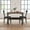 Brown, variant on Find Hidden Treasures 4 Piece Dining Table Set - Ergonomic Kitchen Table with Upholstered Bench and 2 Chairs, Space-Saving Design for Apartments and Homes - Durable and Easy to Assemble,Black