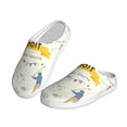 thumbnail image 2 of Picia Golf Icons And Golfer for Women's Lamb-hug Comfy Fleece House Slippers Memory Foam, Slip-on House Shoes Indoor Outdoor-40/41, 2 of 7