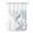 Haze Blue, variant on No Hook Shower Curtains with Snap-in Liner Set, Teal Blue Coastal Waterproof Hotel Style Bathroom Shower Curtain, Summer Lobster Coral Nautical Breathable Mesh Top Window Bath Curtains 60''x72''