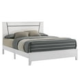 thumbnail image 6 of Bowery Hill 5pc White Wood Bedroom Set - Queen+2 Nightstands+Dresser+Mirror, 6 of 20