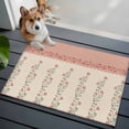 thumbnail image 3 of Bathroom Rugs 2x3 Ft, Spring Pink Floral Non Slip Area Rugs for Kitchen Bedroom Entryway, Vintage Farmhouse Flowers Art Washable Carpet Runner Rug Floor Mats for Bedroom Home Decor, 3 of 8