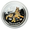 thumbnail image 4 of 2018 Australia 1 oz Silver Lunar Dog Proof (Colorized), 4 of 5