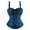 Black Blue, variant on Corset Carnival Women Party Club Night Bustier Top Black Red XL