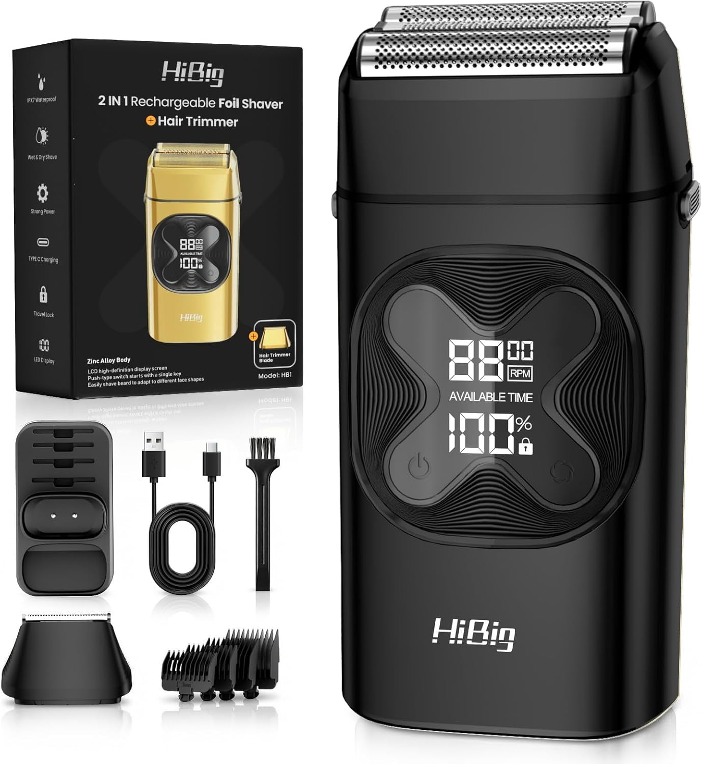 WAHL PROFESSIONAL 5 Star Vanish Shaver, Lithium-Ion Battery, Pop