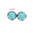 thumbnail image 4 of Sonducket Pendientes Gotas para los oídos de moda Pendientes con incrustaciones de diamantes de imitación de galvanoplastia fina Ropa, zapatos y accesorios Miscelánea verde brillante Sonducket AP009494-22B, 4 of 6