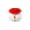B002- Red, variant on Desk Organizer, Christmas Decorations Indoor, Cute Pen Holder for Desk, Cute Desk Decor, 2-In-1 Dual Use Snowman Festive Ornament with Red Accent Top, Functions As Pencil