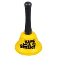 thumbnail image 4 of SHISUYAN Yellow Metal Bell for Party Use Loud and Clear Ring Suitable for All Fun Events 3.5 Inches, 4 of 8