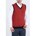 thumbnail image 1 of Men's Sweater Red & Black, 1 of 5