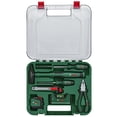 thumbnail image 2 of Universal 17-Piece Hand Tool Set | All-In-One Toolkit With Plier, Screwdrivers, Hammer, Tape Measure, Spirit Level, Knife, Awl | 10 Bits, Durable Case With Ergonomic Comfort | Perfect Diy, 2 of 5