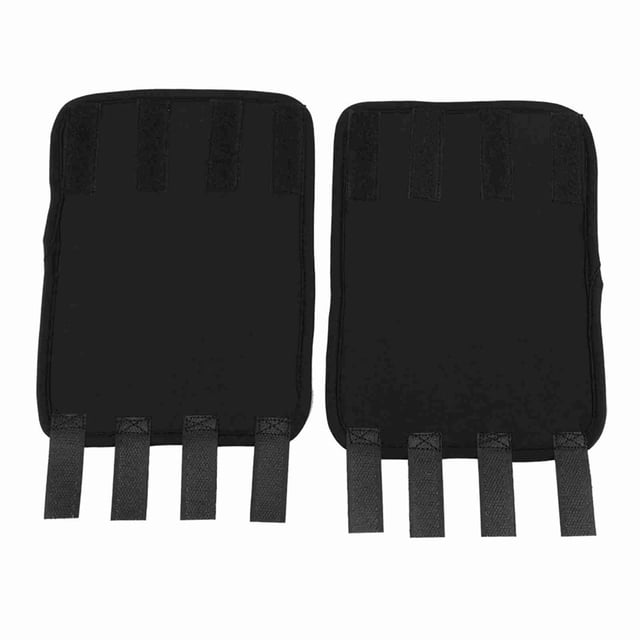 1 par de protectores de rodillas para patas delanteras de perro, vendaje para lesiones quirúrgicas para mascotas (negro, L)
