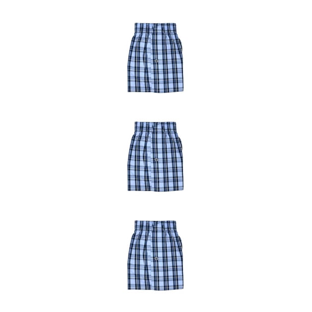Jumpingount Ropa interior para hombre, bóxer tejido, pantalones cortos para hombre, transpirable, flexible al tacto, ropa para el hogar, ropa de Type1 NO1