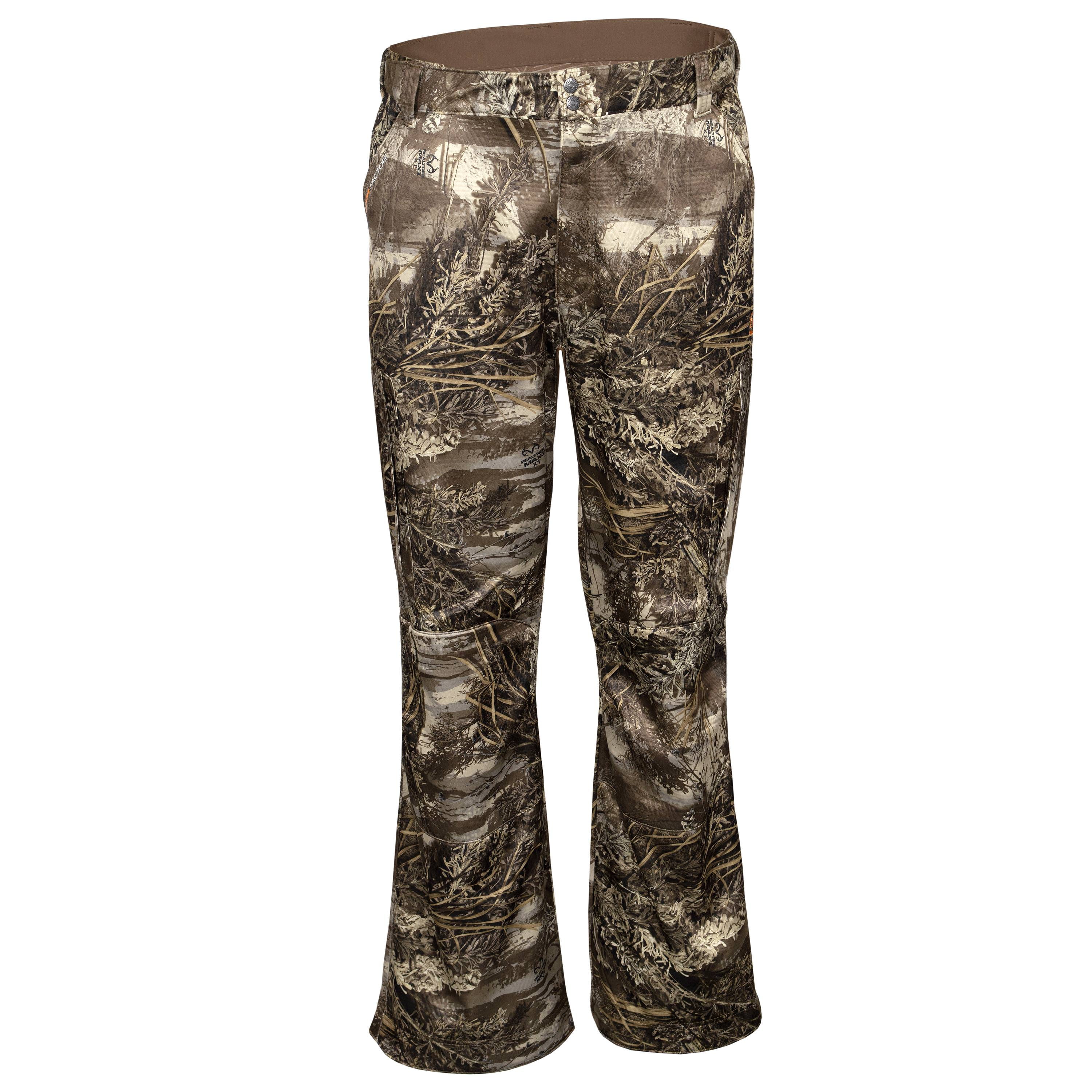 Realtree Men's Camo Techshell Hunting Pant - Walmart.com