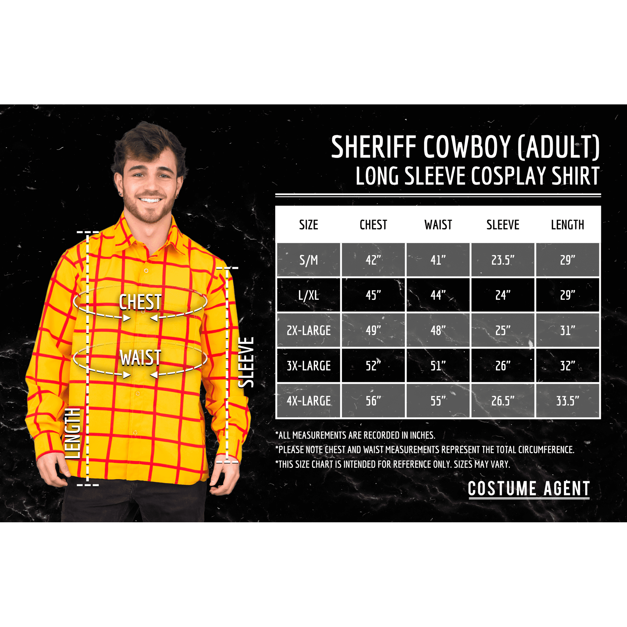 Sheriff Woody Cowboy Shirt Halloween Costume Cosplay