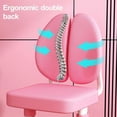 thumbnail image 6 of Floseru 【US Shipped】 Height Adjustable Kids Desk and Chair Set, Children Study Desk with Chair, Children Learning Desk and Chair Set with Spacious Storage Drawer for Boys Girls, 6 of 8