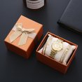 thumbnail image 1 of Caja de regalo creativa, reloj de cuarzo con escala romana, reloj de mujer con diamantes, pulsera de aleación, regalo, 1 of 6