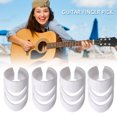 thumbnail image 4 of Selecciones De Dedo Cubierta de dedo de 4 piezas selecciones de dedo coloridas para guitarra acústica eléctrica de ukelele Sywqhk Para Estrenar, 4 of 8