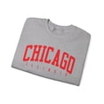thumbnail image 3 of Chicago Illinois Sweatshirt Gifts Crew Neck Shirt Long Sleeve Unisex, 3 of 7