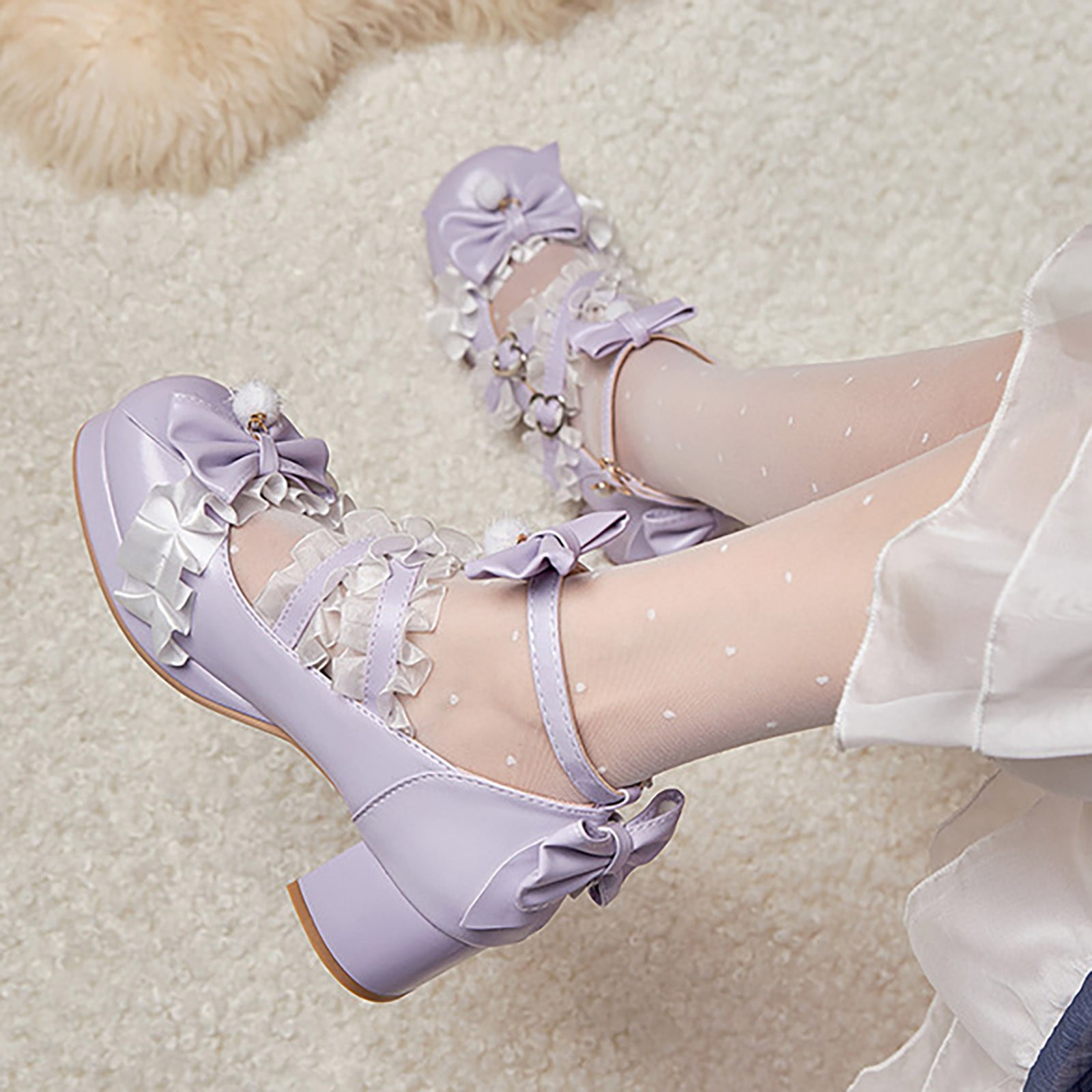 nsendm Girls Sandal Big Kid Female Girls Heels Size 1 Little Big Kids Gorgeous Princess Shoes 5cm Low Heel with Dress Dress Toddler Shoes for Girls