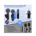 thumbnail image 4 of Micrófono Xtellar Inalámbrico Condensado P/ iPhone Android Ipad Color Negro, 4 of 5