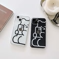 thumbnail image 2 of Funda transparente de silicona con dibujos animados para iphone, carcasa suave y bonita para iphone xr xsmax 12 mini 11 13 14 pro max x 8 7 plus, 2 of 4