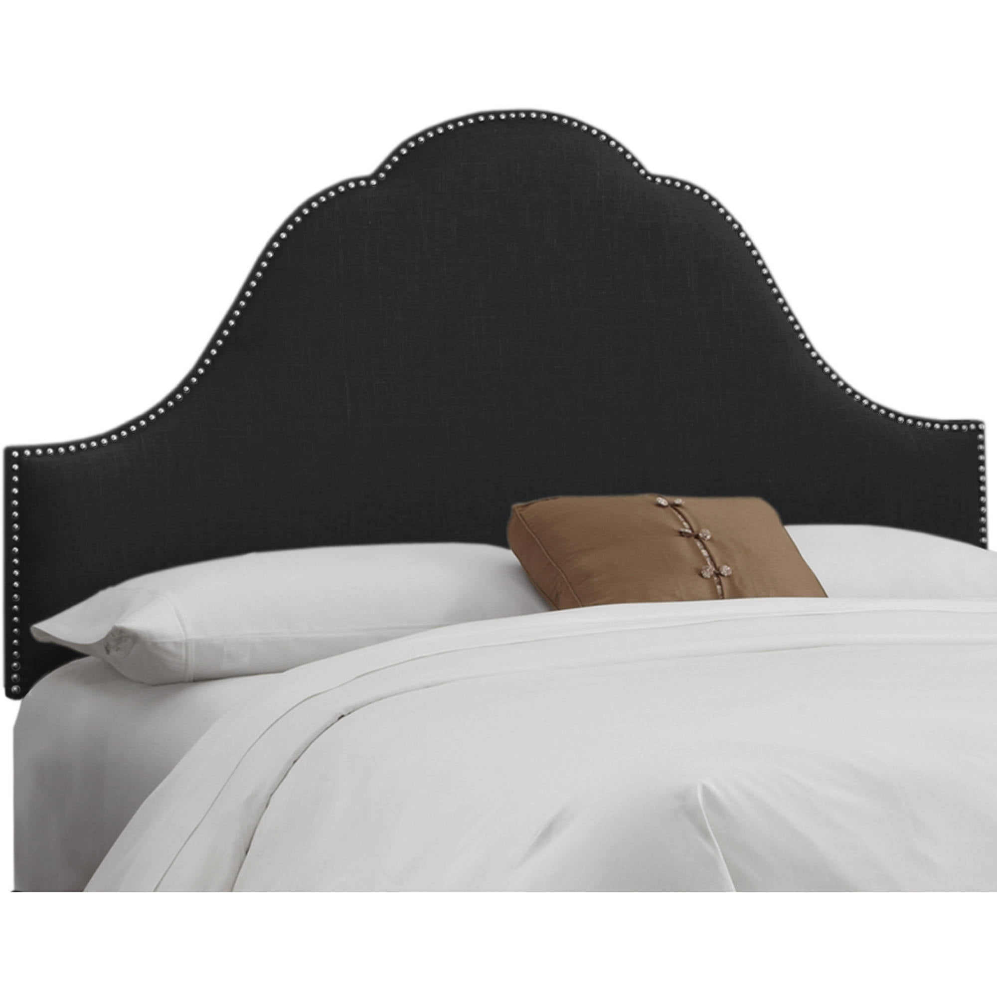 Arch Nail Button Headboard, Multiple Siz