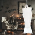 thumbnail image 6 of Floating Ghost Pendant - Sheer White Fabric Specter for Tree/Porch, Halloween Decoration Indoor (Wind-Resistant), 6 of 9